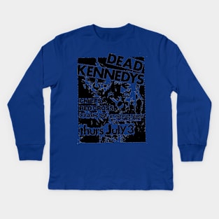 Dead Kennedys / The Chiefs / Red Cross / The Stains Kids Long Sleeve T-Shirt